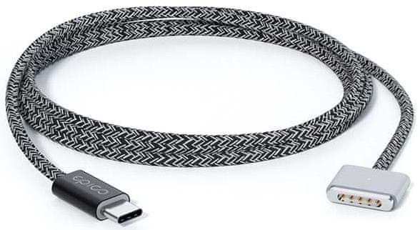 EPICO USB-C na MagSafe 3 nabíjací kábel - vesmírny sivý, 9915111900089 - rozbalené